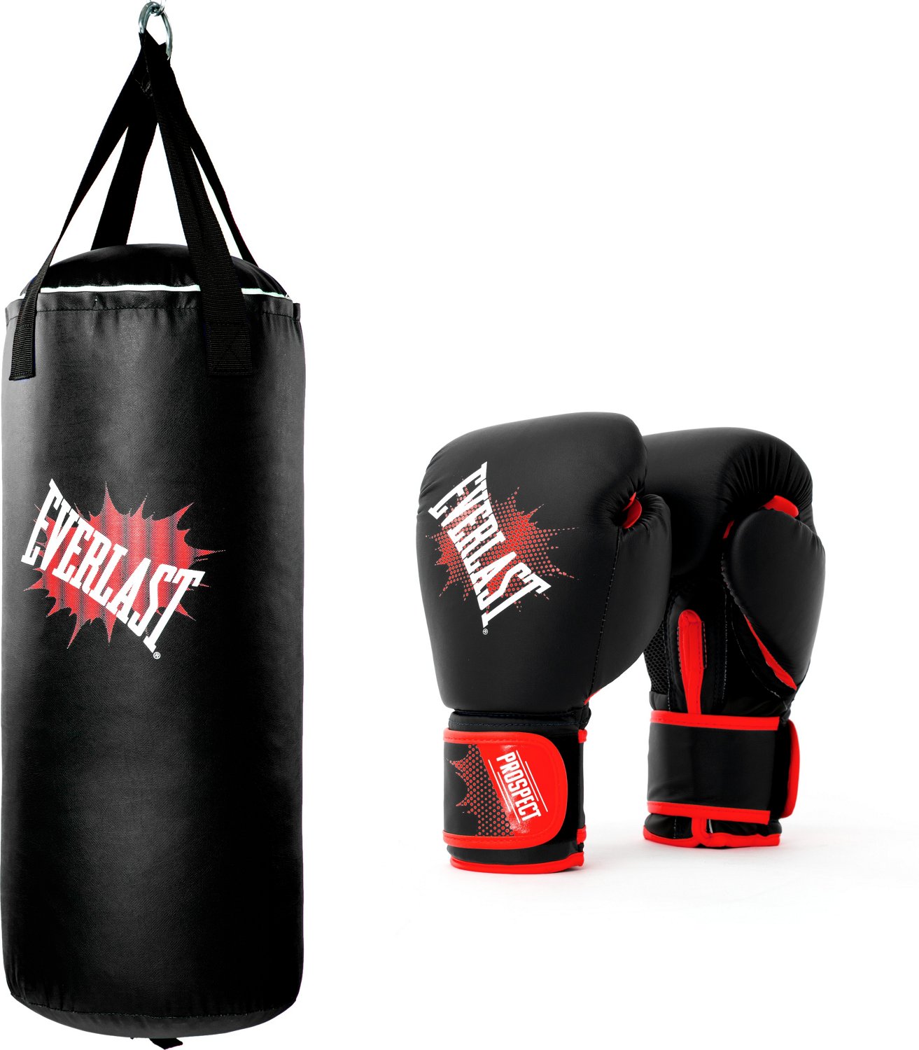 Everlast 40 Lbs. Heavy Punching Bag Kit 