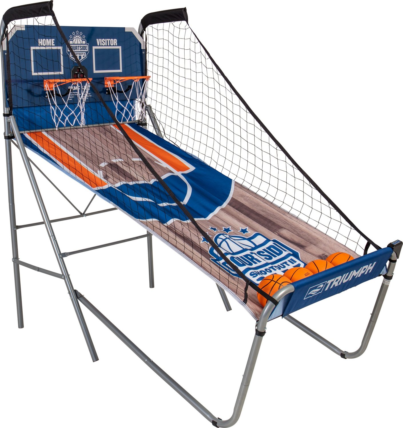 Triumph Courtside 2 Player Basketball Shootout Arcade Game Academy