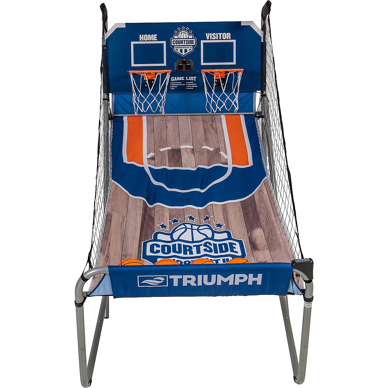 Triumph Courtside 2 Player Basketball Shootout Arcade Game                                                                       - view number 3