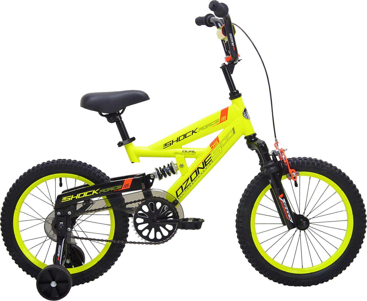 Ozone 500 Boys' Shock Force 16 in Bike | Academy