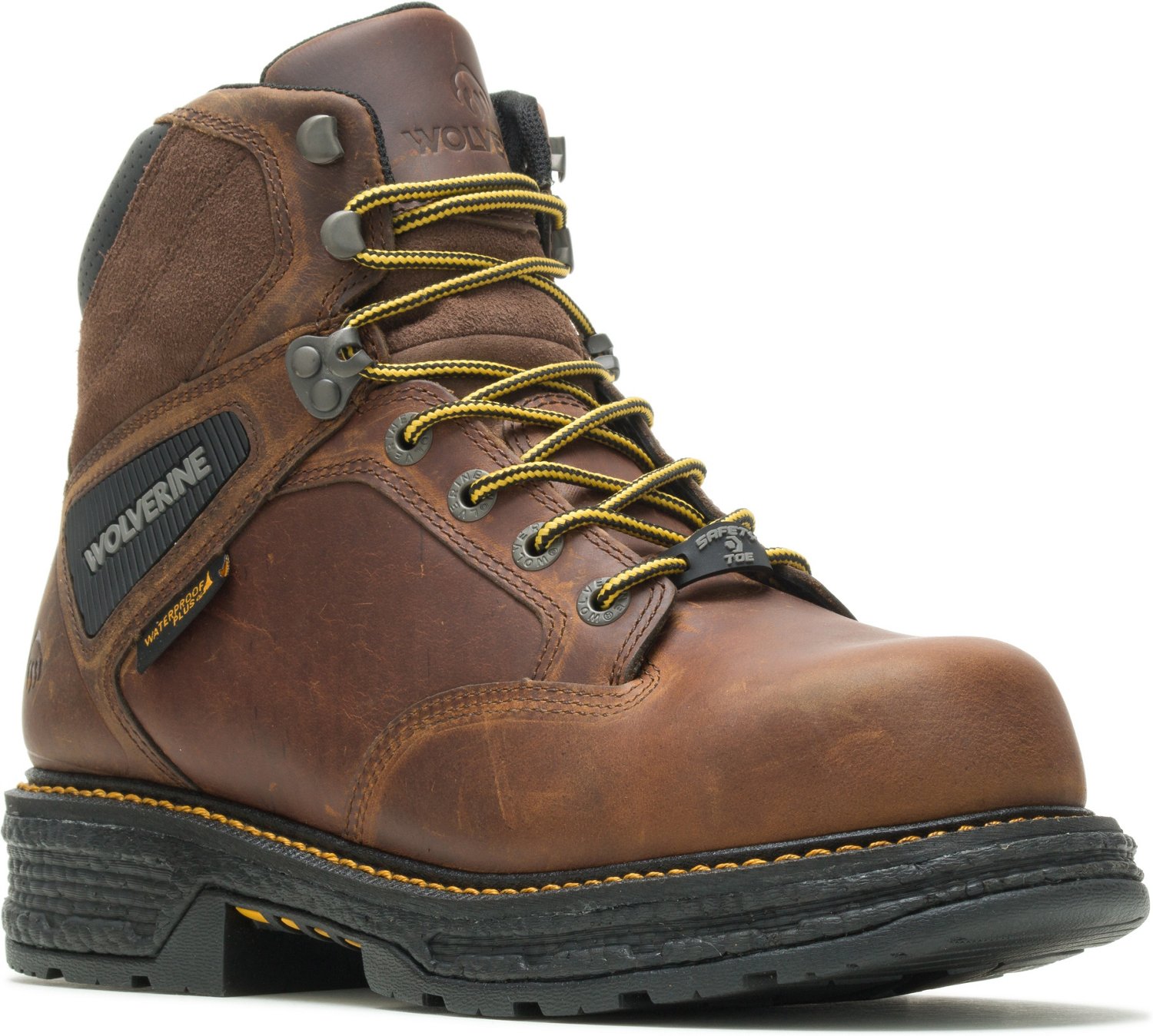 Wolverine Men's Hellcat Composite Toe Work Boots - view number 2