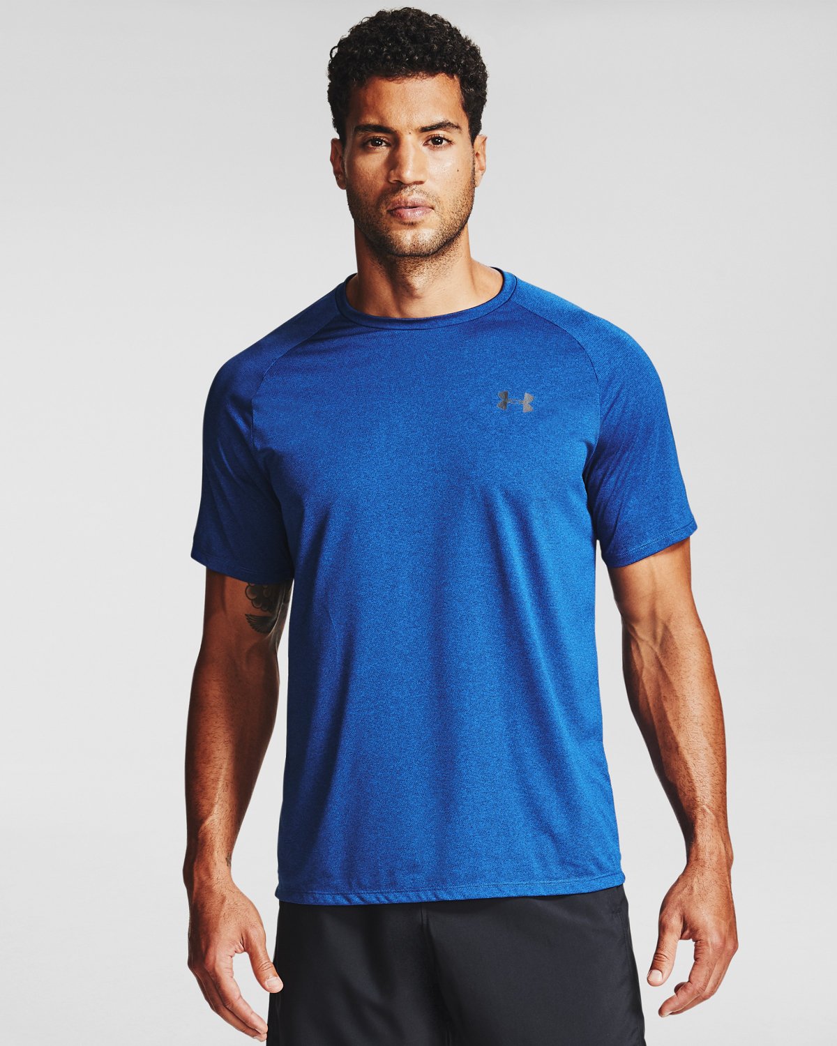  Under Armour Men's Armour Fleece 1/2 Zip T-Shirt, Academy Blue  (408)/Black, X-Small : Clothing, Shoes & Jewelry