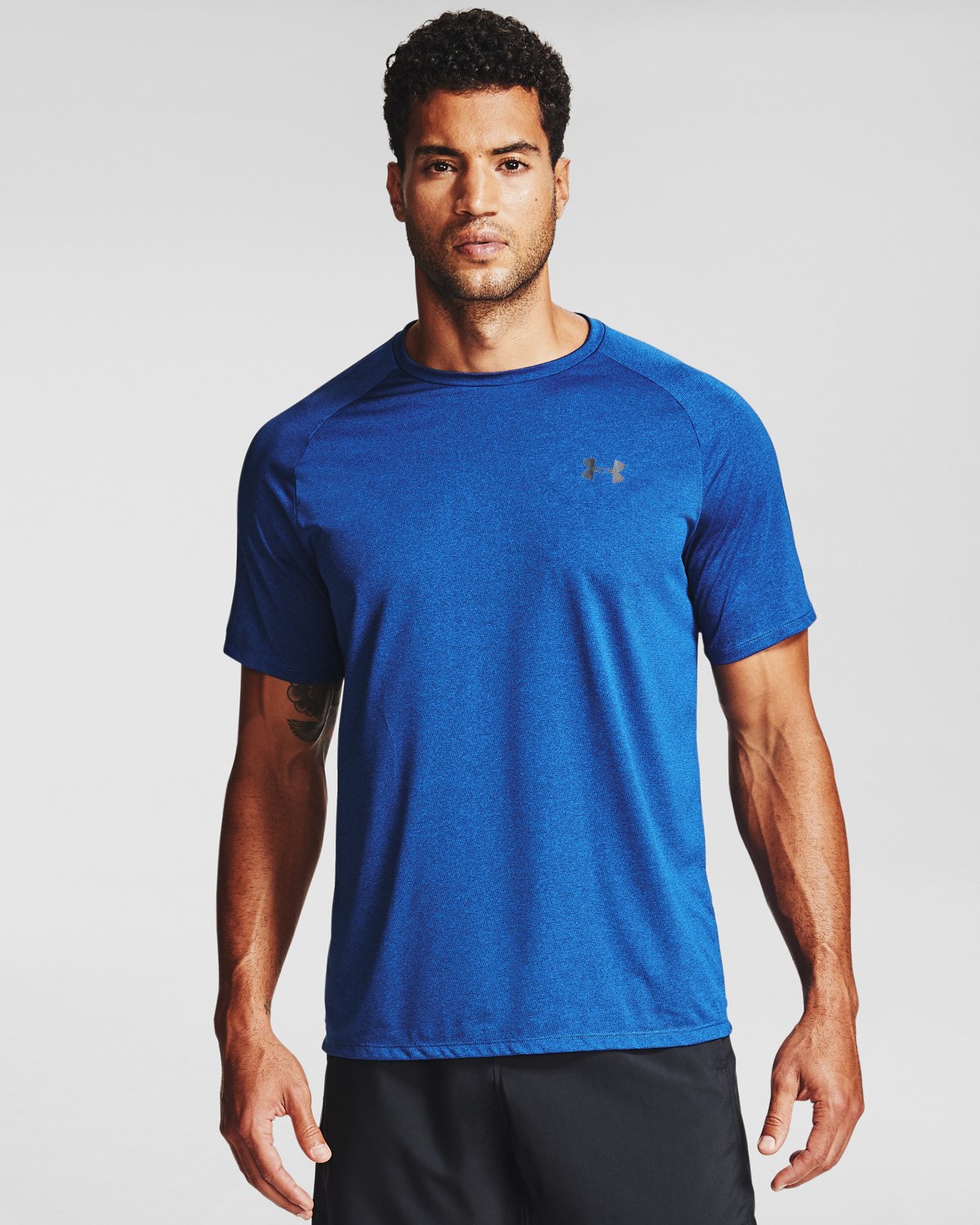 Under Armour UA TECH 2.0 SS TEE - Basic T-shirt - academy/graphite