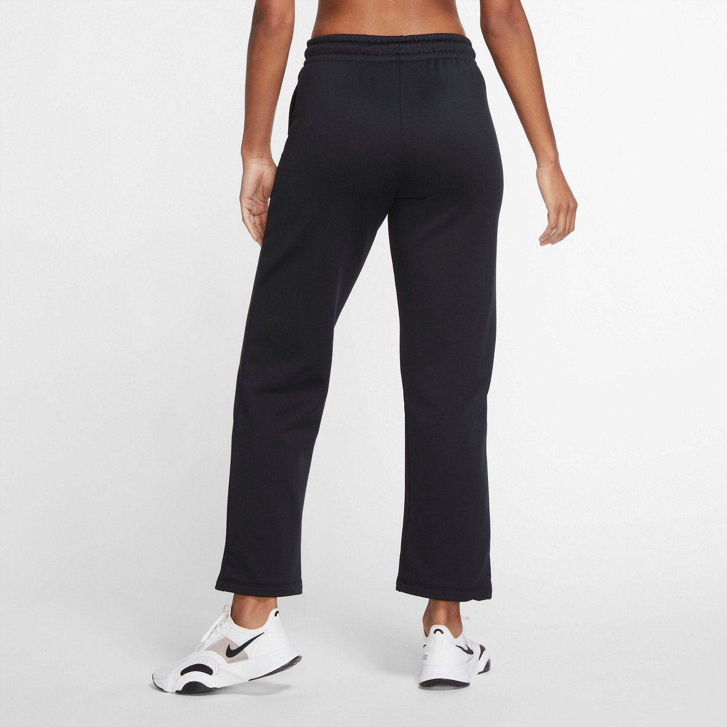 Nike Dri Fit All Time Tech Pants Black Pockets 747973-012 Womens Size Medium