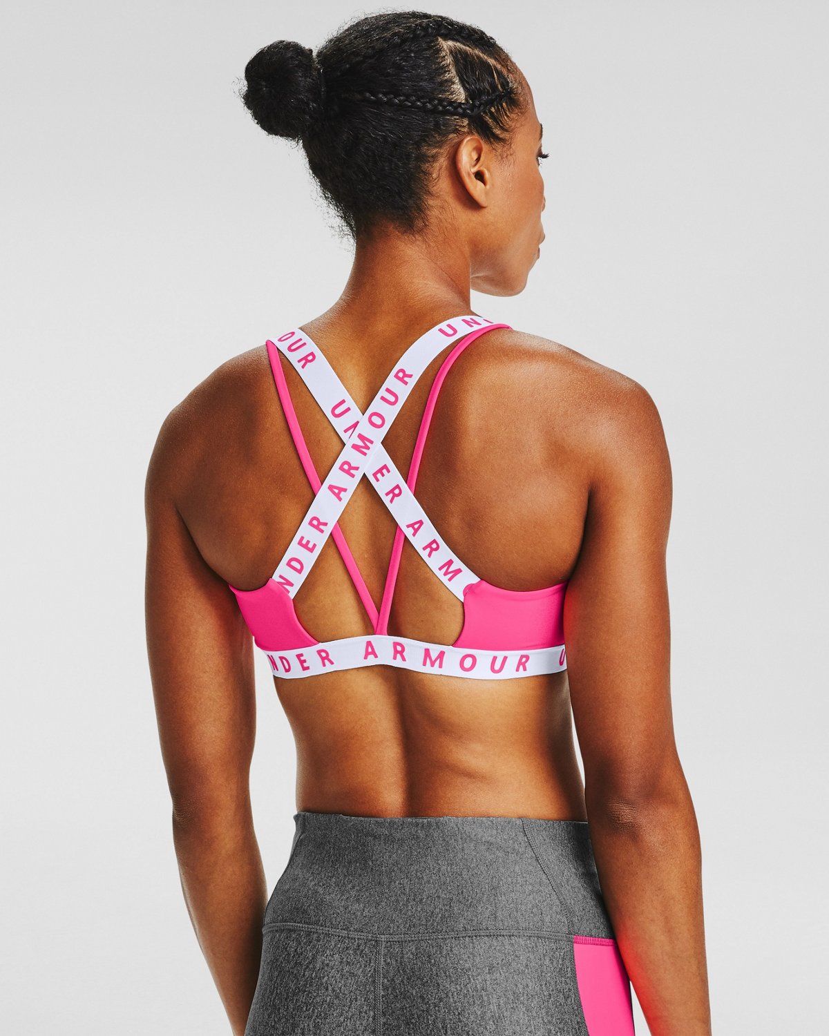 Under Armour Women's Wordmark Strappy Low-Support Sportlette Sports Bra - view number 2
