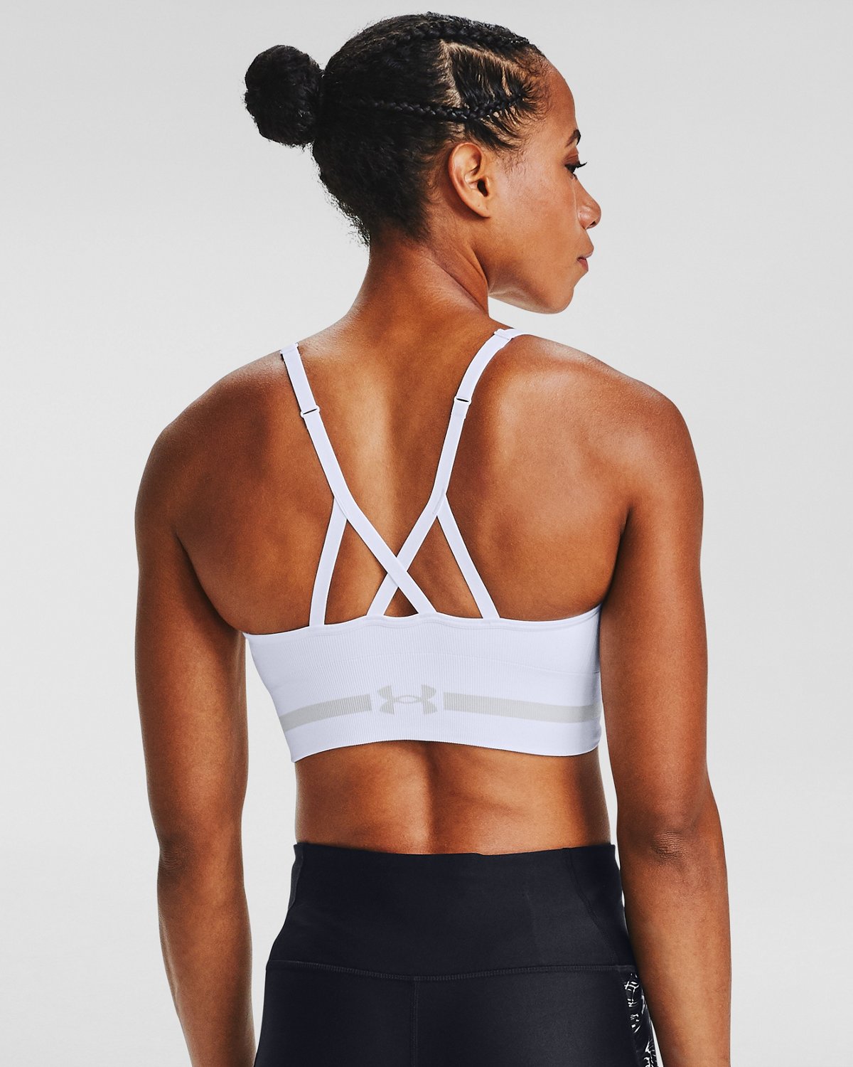 Under Armour Women's Seamless Long Low Impact Bra                                                                                - view number 2