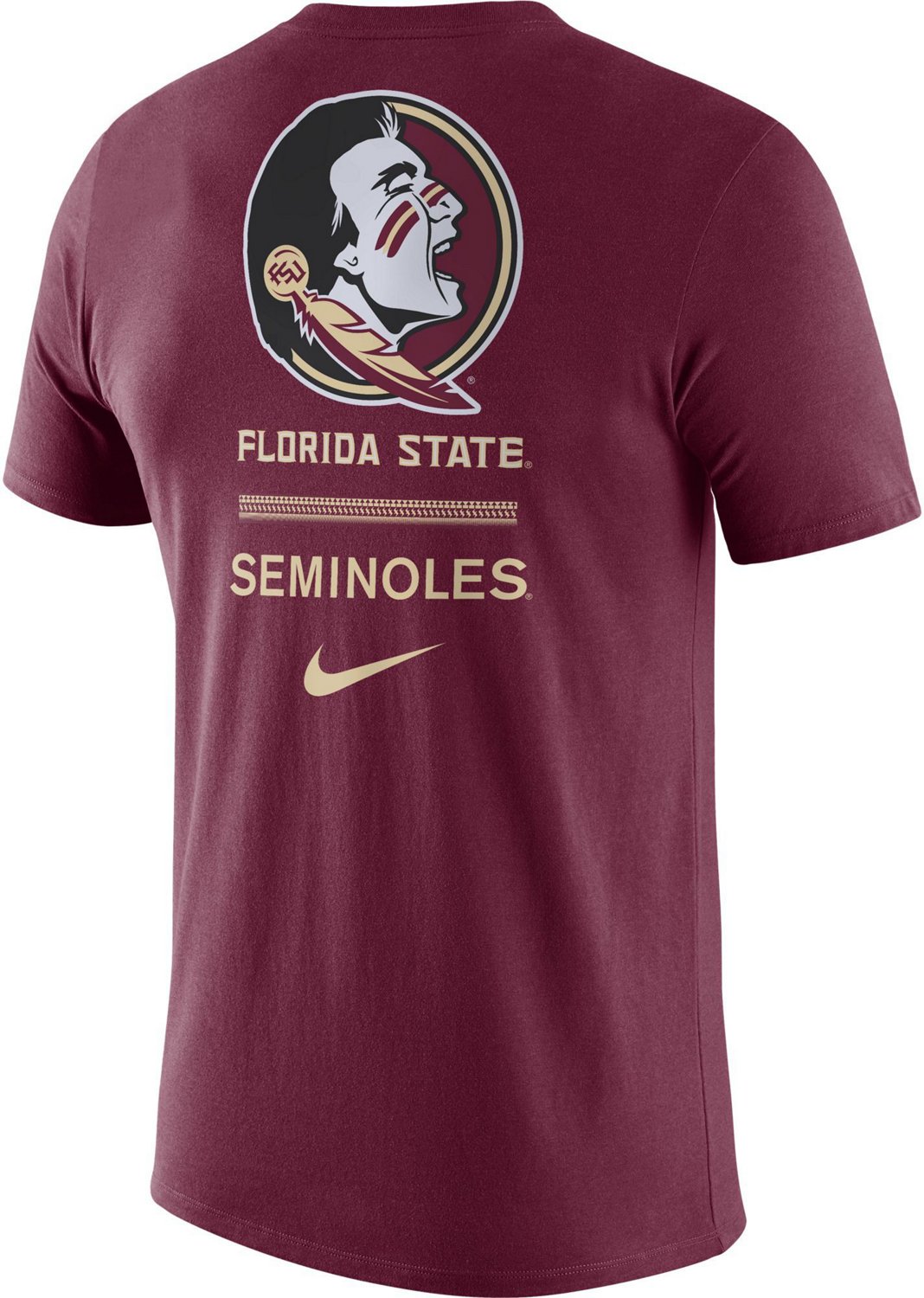 Nike Men's Florida State University Dri-FIT DNA Short Sleeve T-shirt ...