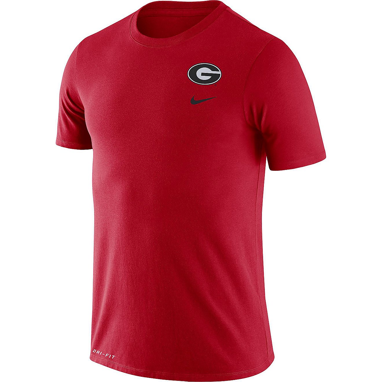 Nike Men's University of Georgia Dri-FIT DNA Short Sleeve T-shirt                                                                - view number 1