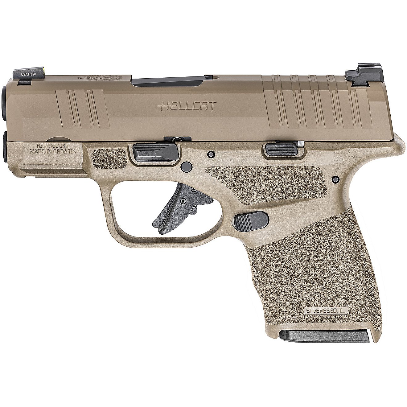 Springfield Armory Hellcat FDE Micro-Compact 9mm Semiautomatic Pistol                                                            - view number 2