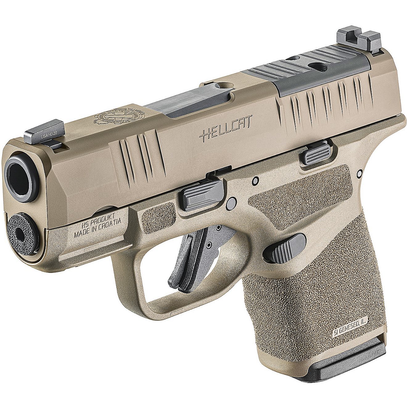 Springfield Armory Hellcat 3-in Micro-Compact OSP 9mm Centerfire Pistol                                                          - view number 4