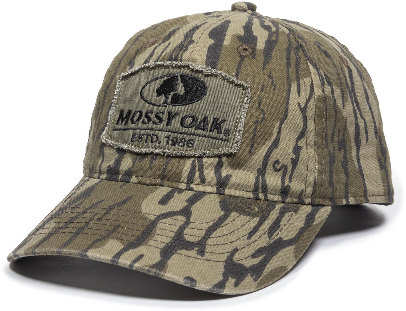 Outdoor Cap Men's Mossy Oak Bottomlands Logo Patch Cap | Academy