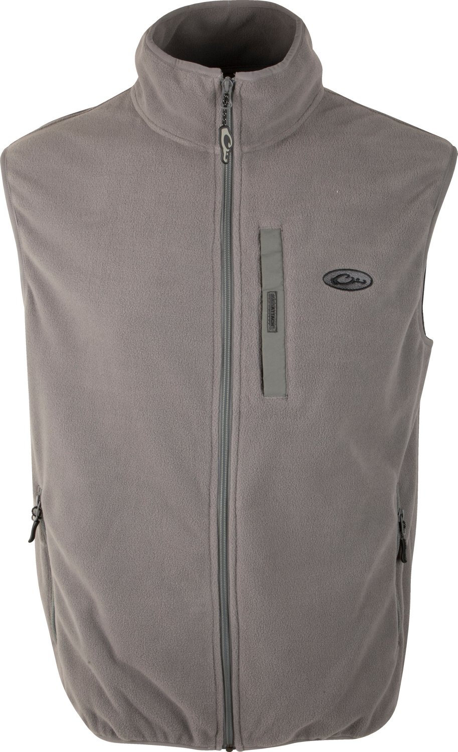 Drake Waterfowl Men's Camp Fleece Vest Free Shipping at Academy