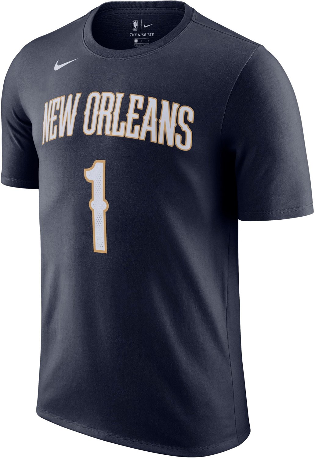 Nike Men's New Orleans Pelicans Zion Williamson 1 Essential T-shirt ...