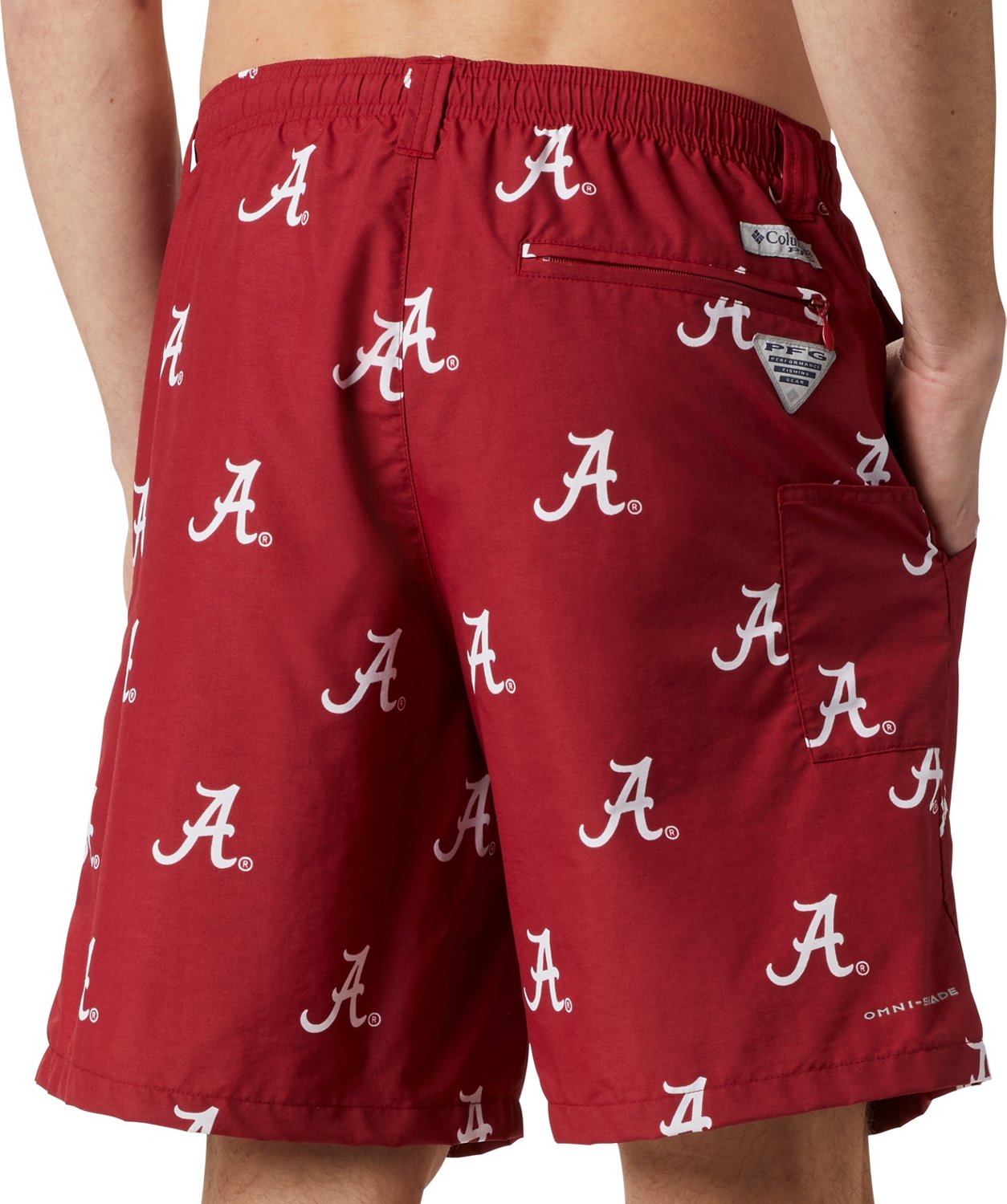 Columbia Sportswear Men's University of Alabama Backcast II Printed Shorts - view number 5