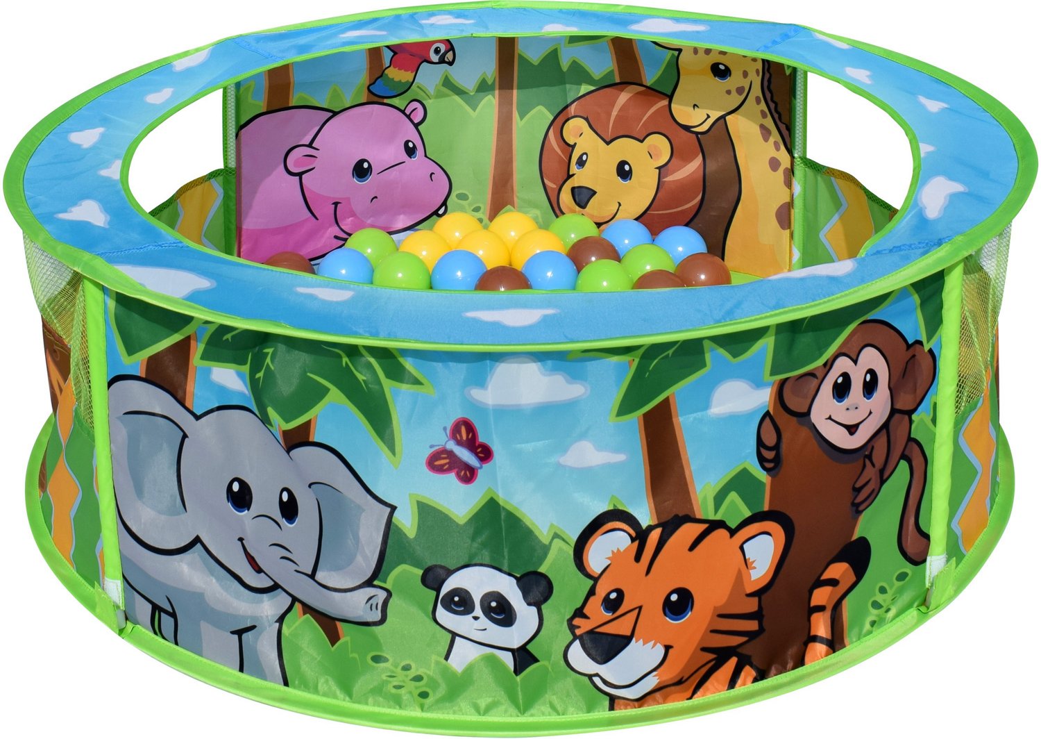 Sunny Days Entertainment Pop-N-Play Zoo Adventures Ball Pit                                                                      - view number 2