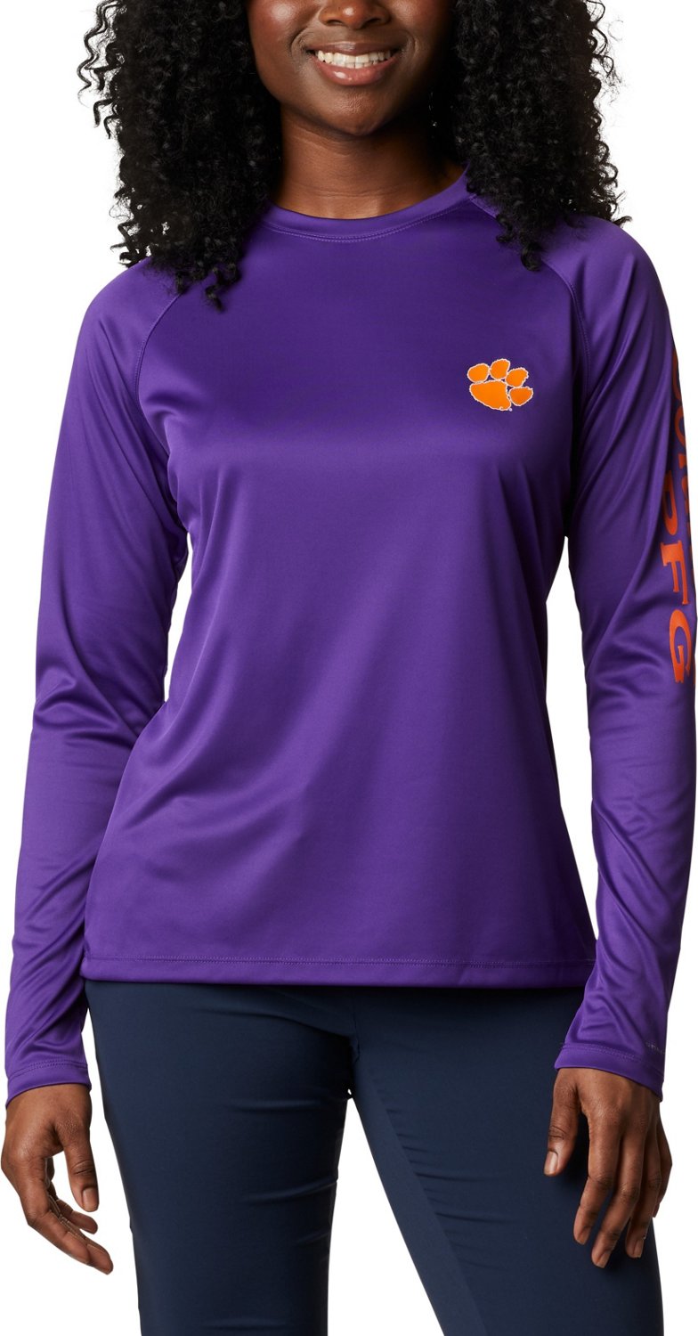 Columbia Sportswear Men's Clemson University CLG Terminal Tackle Long Sleeve T-shirt