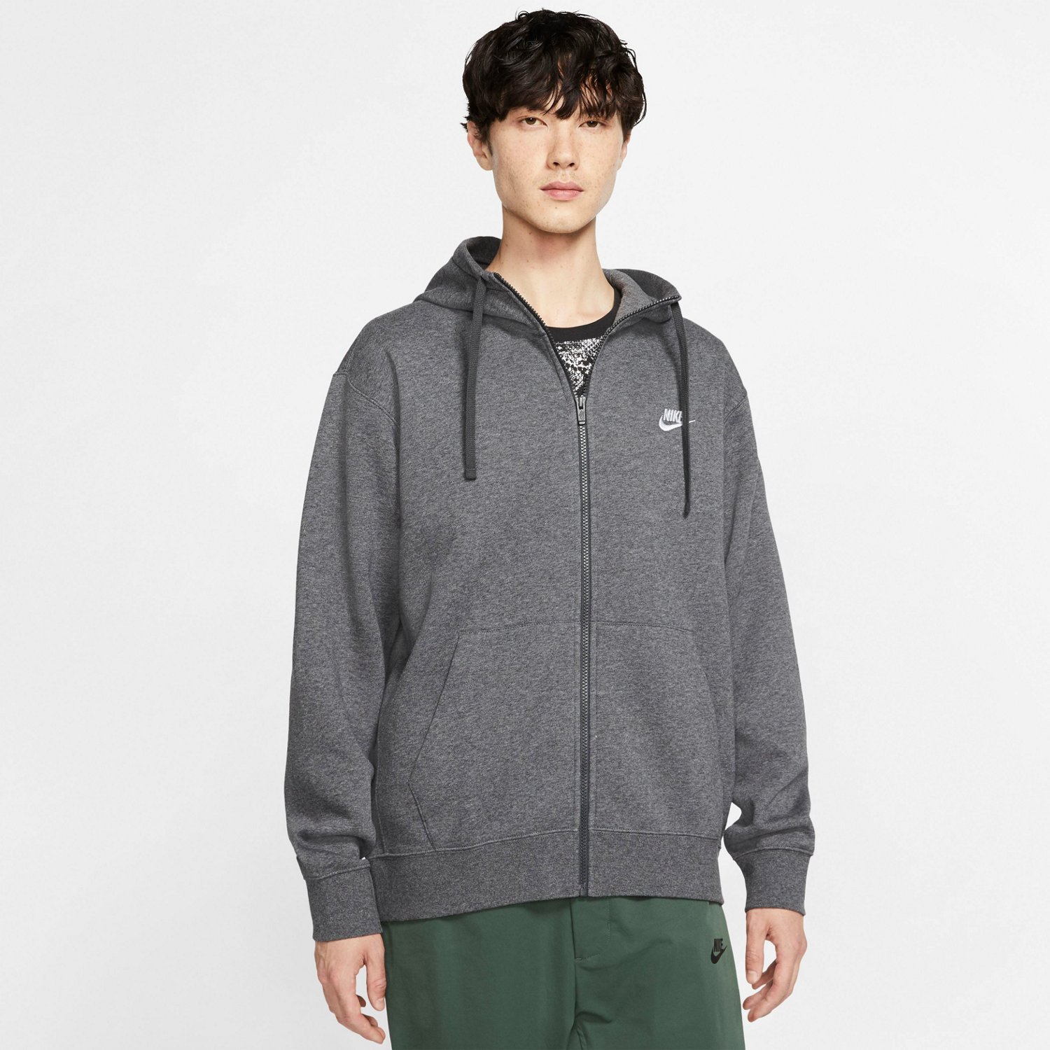 Nike Men's Sportswear Club Fleece Full-Zip Hoodie