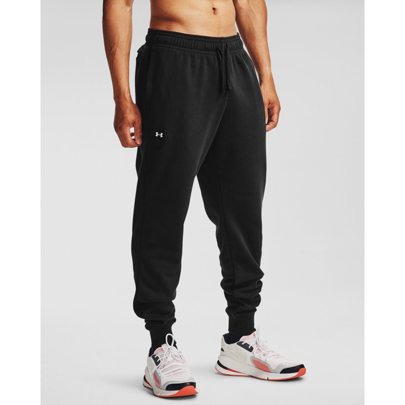 Under Armour Men's Rival Fleece Jogger Pants Black, X-Large - Men's Athletic Fleece at Academy Sports product image