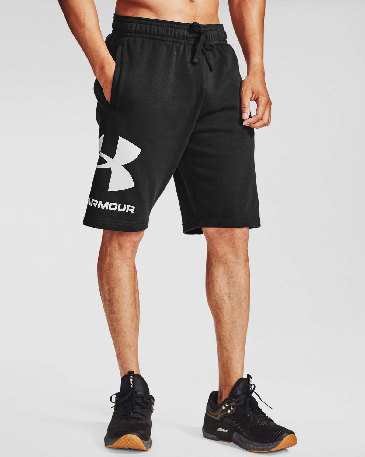 Under armour best sale mens fleece shorts