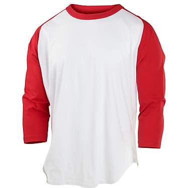 Rawlings Adults' 3/4-Sleeve Baseball T-shirt                                                                                    