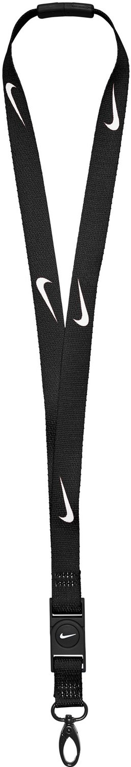 Black store nike lanyard