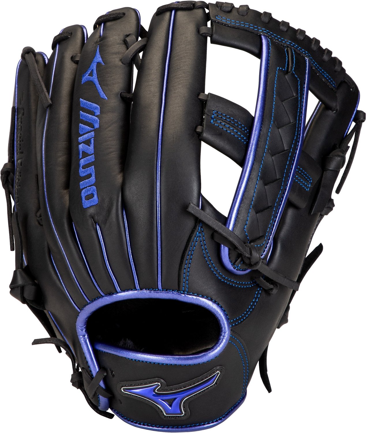 Mizuno GMVP1250PSES8 MVP Prime SE Slowpitch Softball Glove 12.5", Left Hand Throw, BLACK-ROYAL                                   - view number 2
