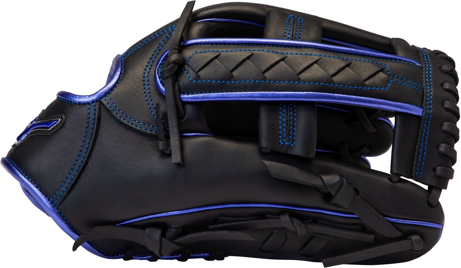 Mizuno GMVP1250PSES8 MVP Prime SE Slowpitch Softball Glove 12.5", Left Hand Throw, BLACK-ROYAL                                   - view number 3