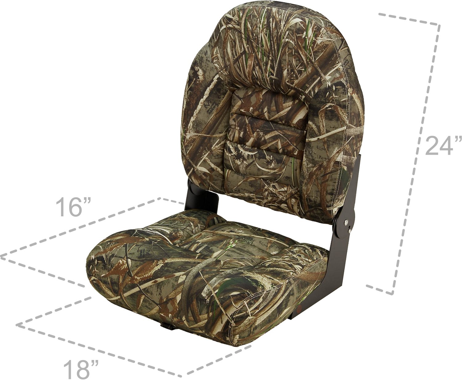 Marine Raider Deluxe Realtree Max-5 High-Back Seat