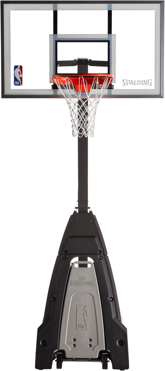 Spalding The Beast 54 in Glass Portable Basketball Hoop - view number 2