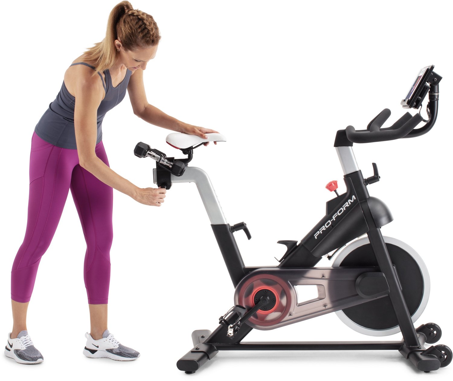 ProForm Carbon CX Exercise Bike with 30 day IFIT Subscription Academy