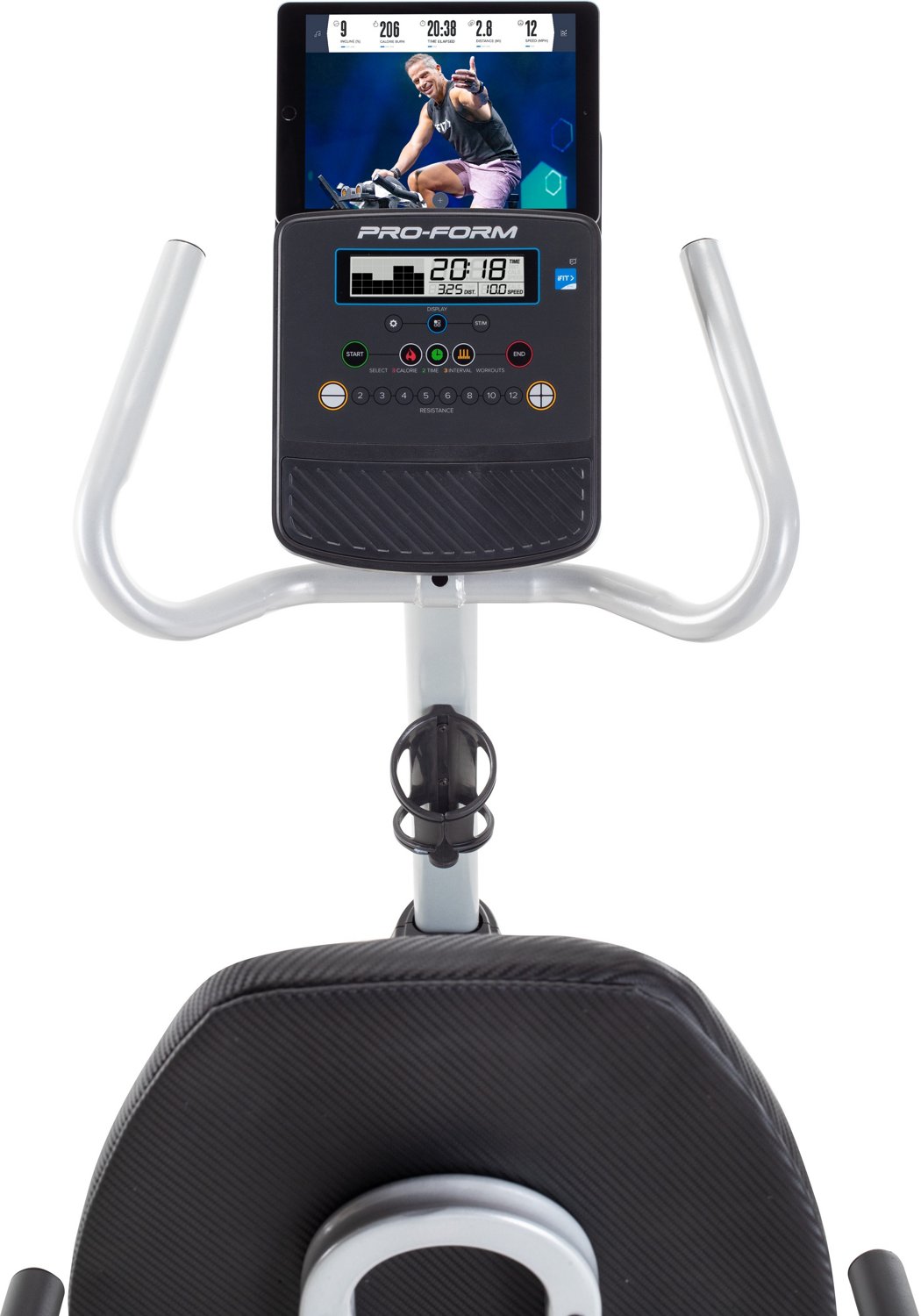 ProForm 235 CSX Recumbent Bike with 30 day IFIT Subscription Academy