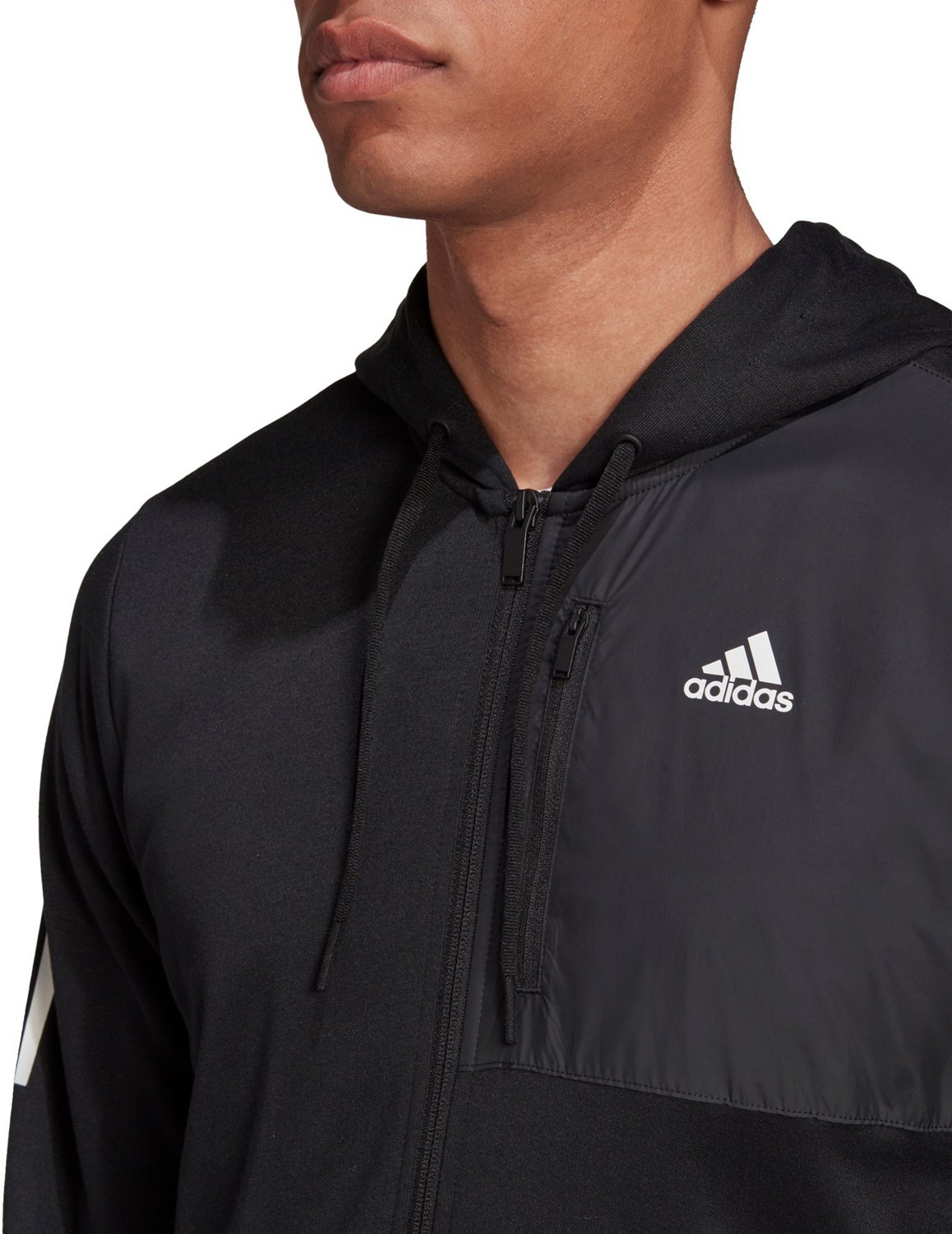 adidas Men's AEROREADY Full-Zip Hoodie - view number 4