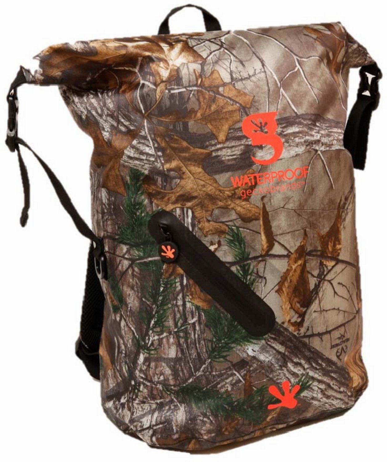 geckobrands Waterproof Realtree Edge Camo 30L Backpack