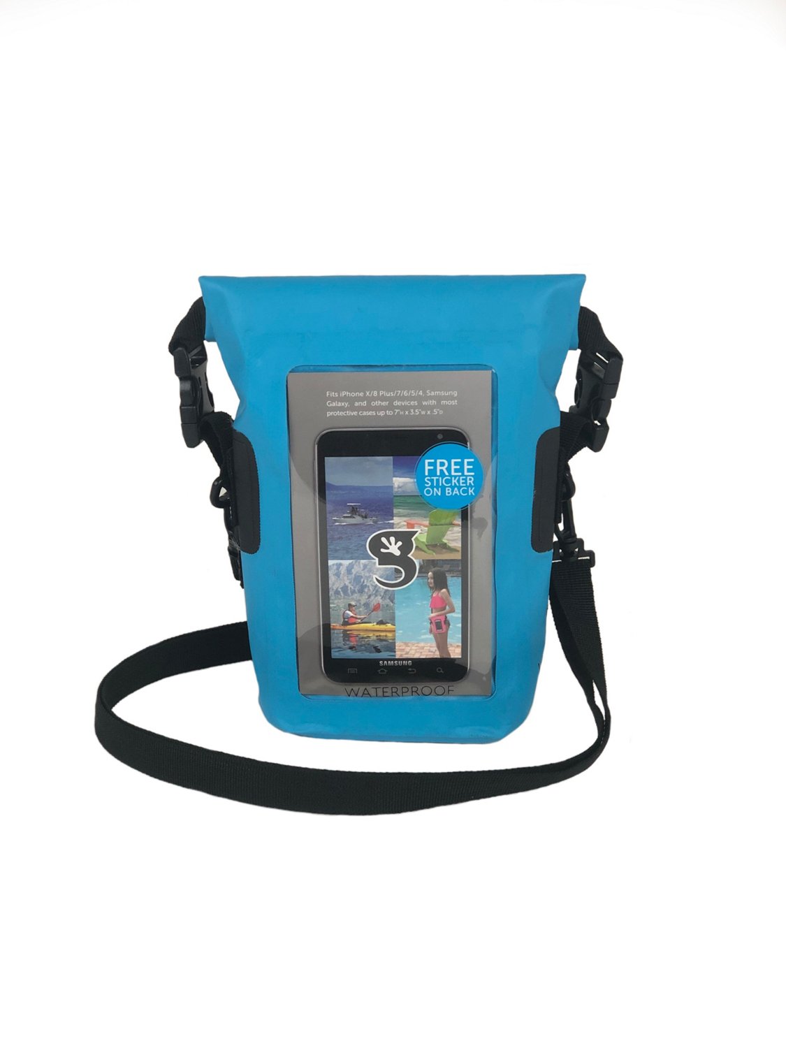geckobrands Waterproof Phone Tote Bag Academy