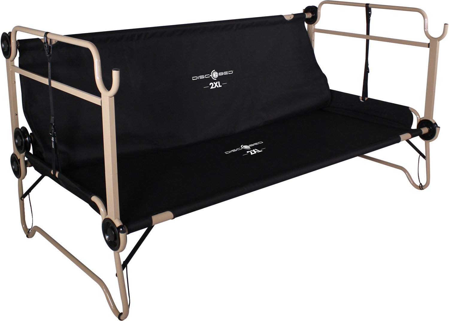 Disc O Bed 2XL with Organizers Cot System Academy