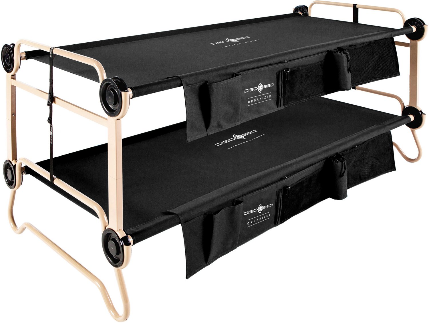 DiscOBed XL with Organizers Cot System Academy