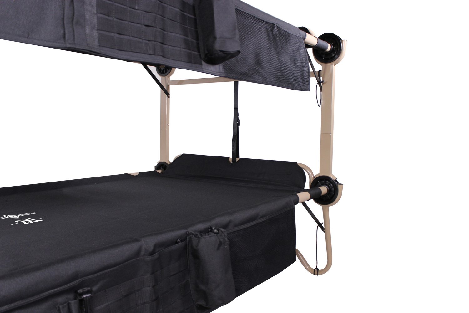 DiscOBed 2XL with Organizers Cot System Academy