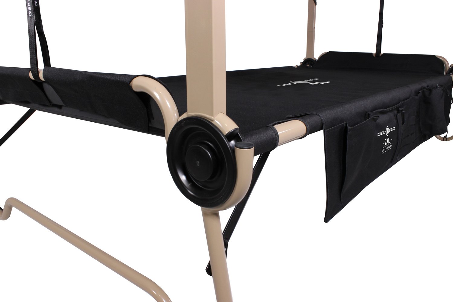 DiscOBed 2XL with Organizers Cot System Academy