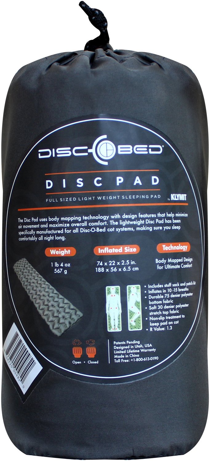 Disc-O-Bed Large Disc-Pad Sleeping Pad                                                                                           - view number 4