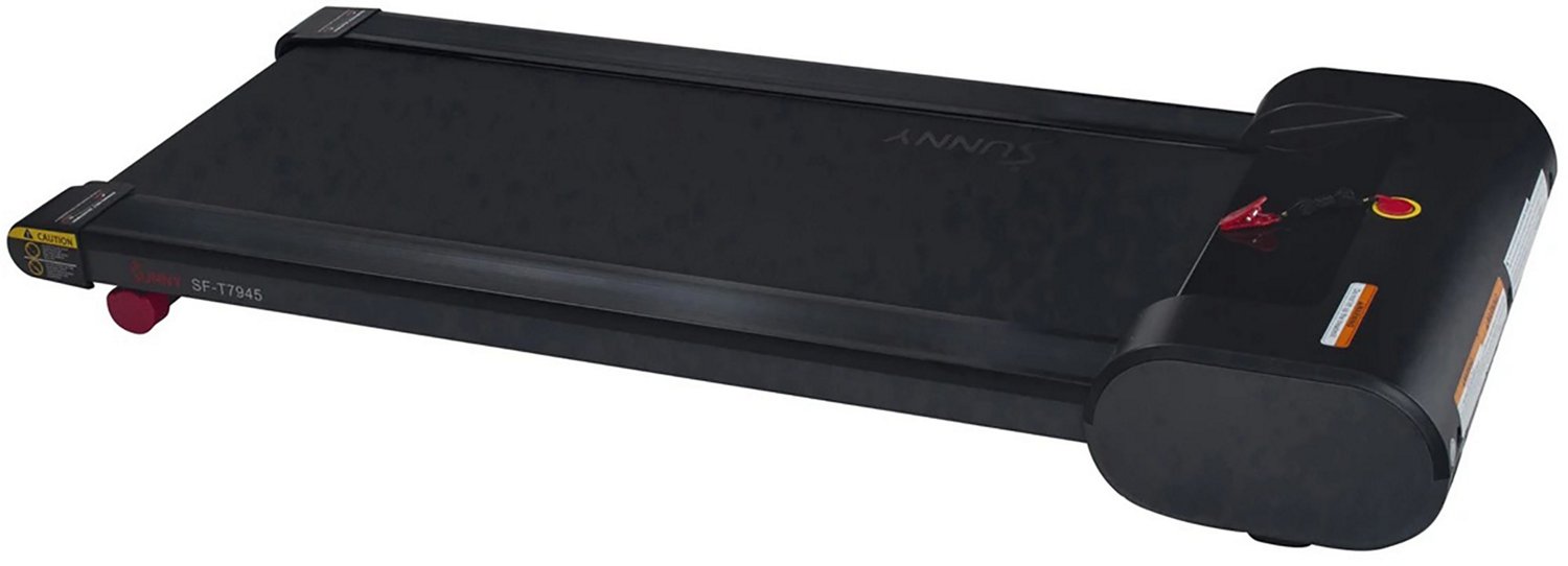 Sunny Health & Fitness Walkstation Slim Flat Treadmill - view number 3
