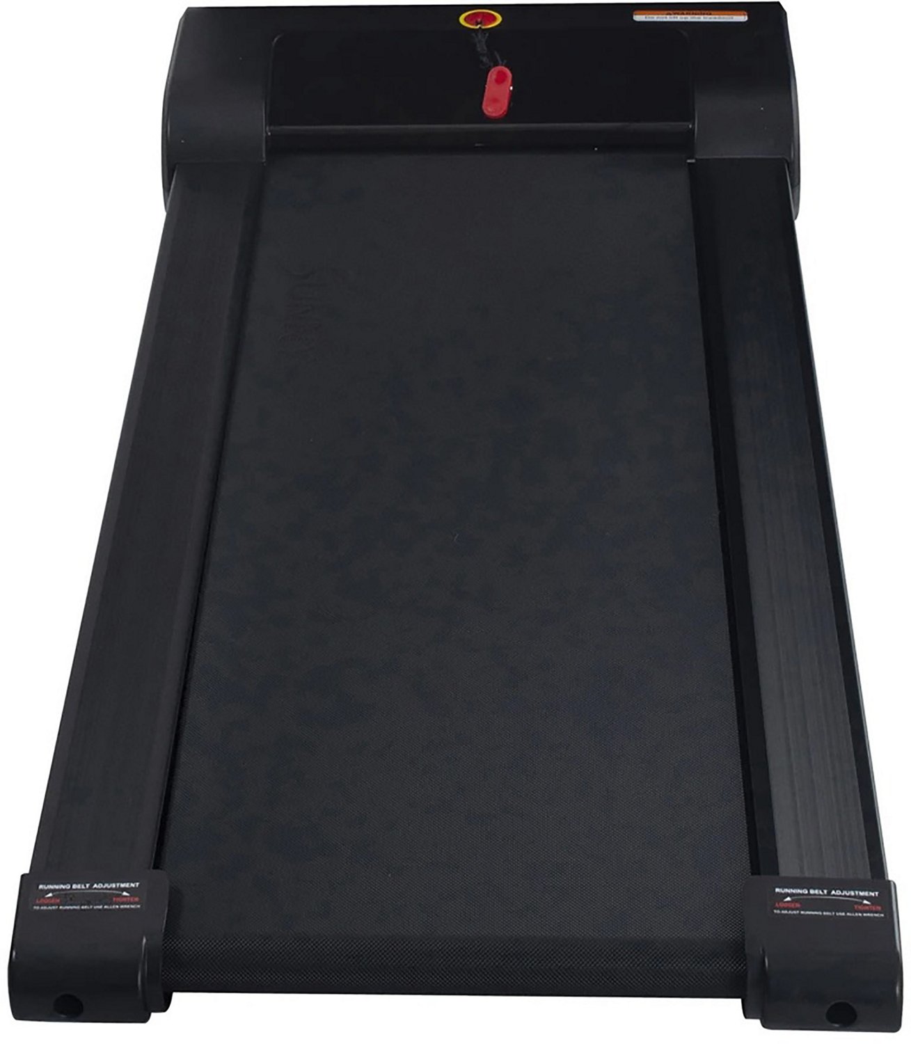 Sunny Health Fitness Walkstation Slim Flat Treadmill Academy