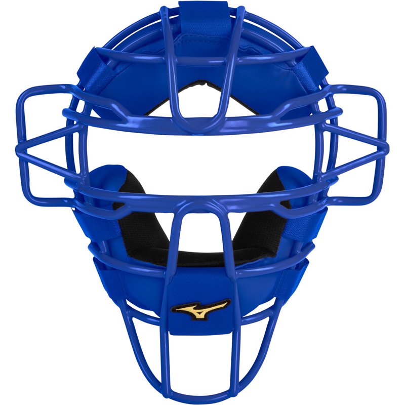 Mizuno Men's Samurai Baseball Catcher's Mask Blue - Baseball/Softball Accessories at Academy Sports