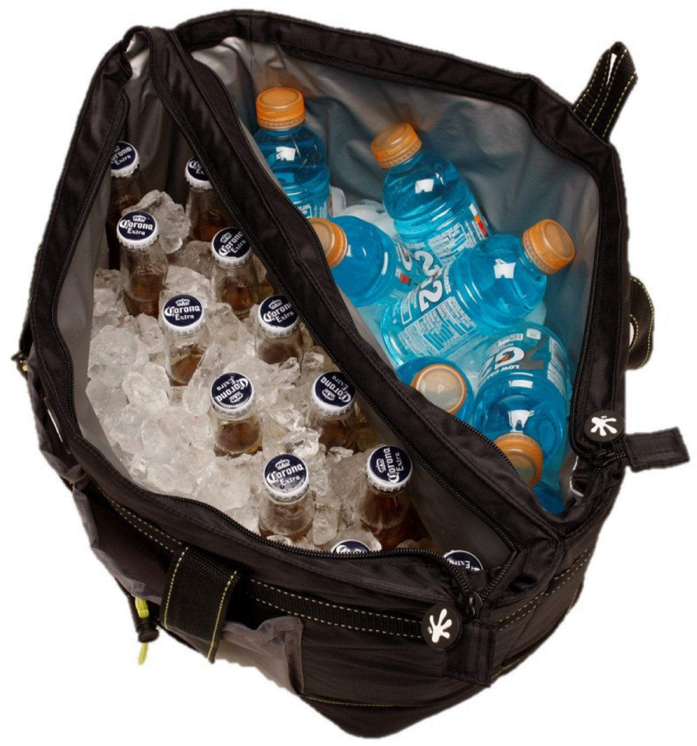 geckobrands 2 Compartment 40 Can Cooler - view number 3