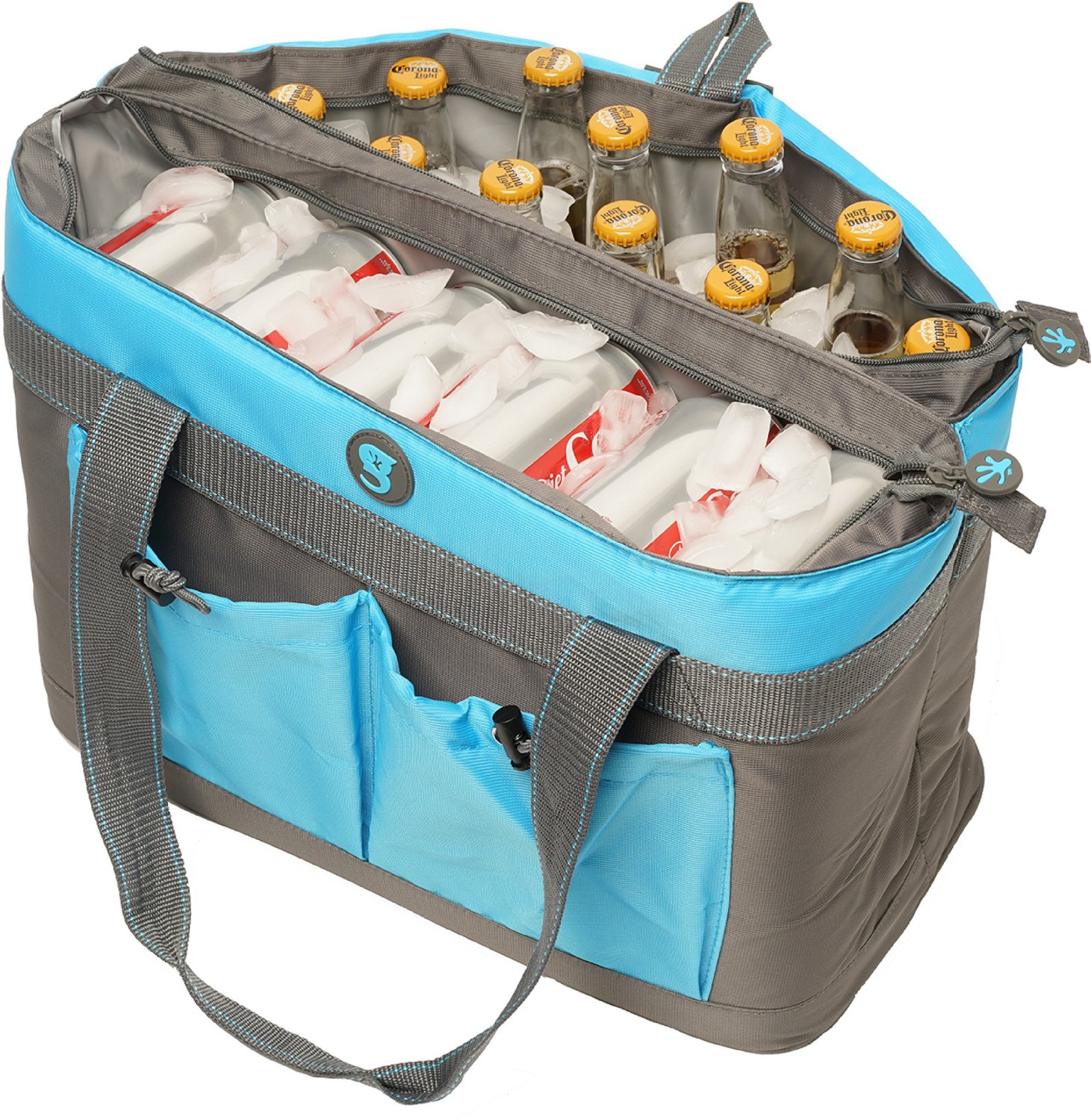 geckobrands 2 Compartment 40 Can Cooler - view number 3