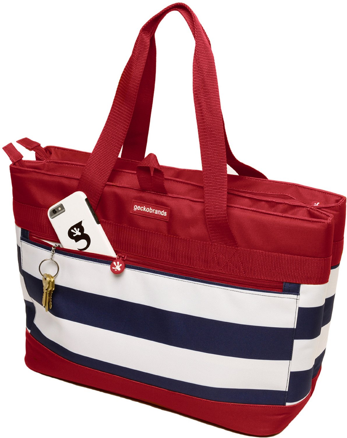 geckobrands Americana 2 Compartment 40 Can Cooler                                                                                - view number 2