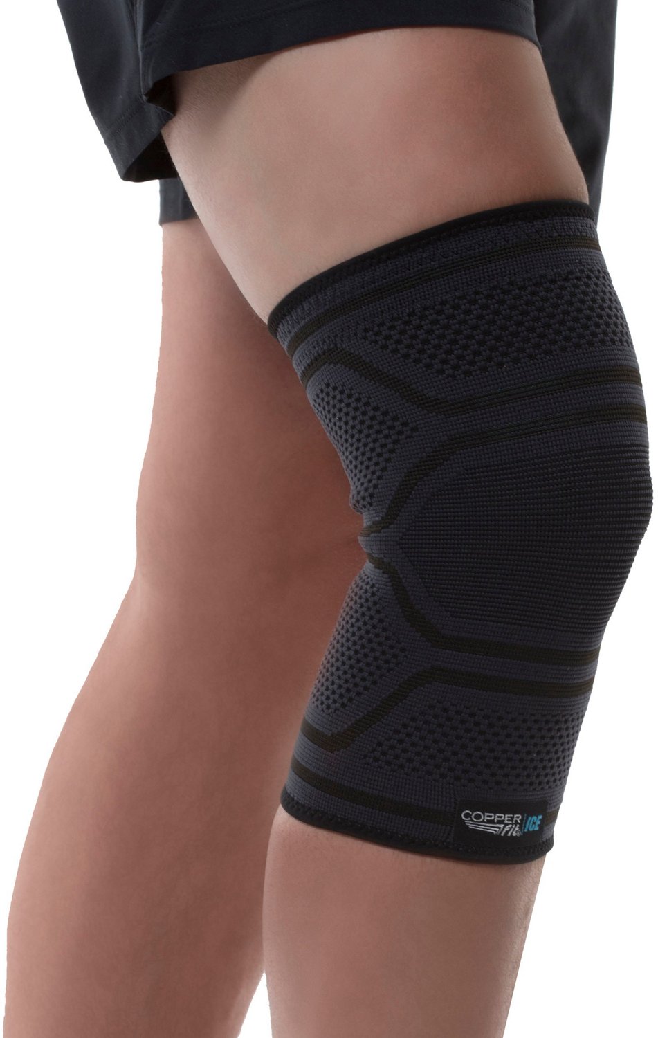 Tommie Copper Sport Compression Knee Sleeve, Grey Camo, Small/Medium, 1  Count per Pack