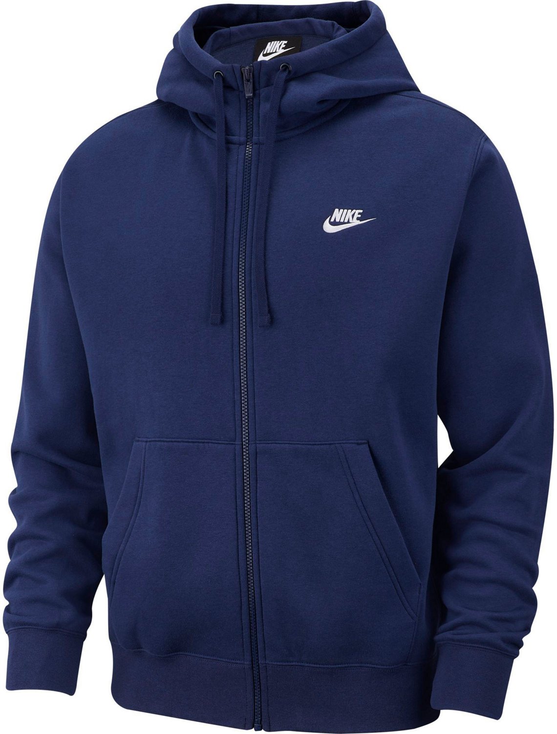 Nike Men's Sportswear Club Fleece Full-Zip Hoodie                                                                                - view number 8
