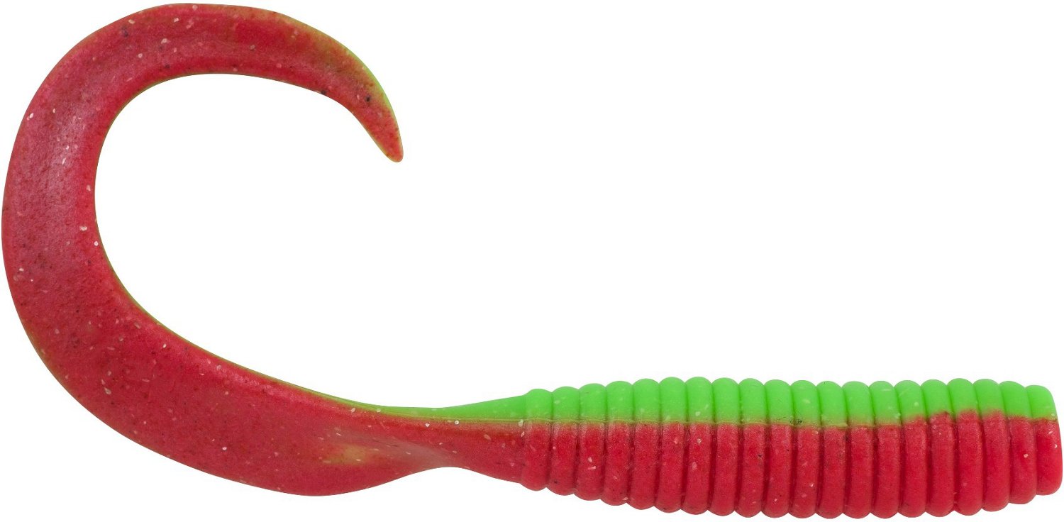 Berkley Gulp! Saltwater Grub 4 in Unrigged Plastic Swimbaits 8-Pack