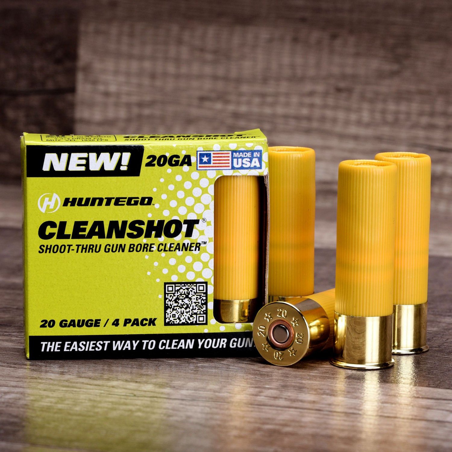 Huntego CleanShot® 20 Gauge Bore Cleaners 4-Pack                                                                                - view number 1