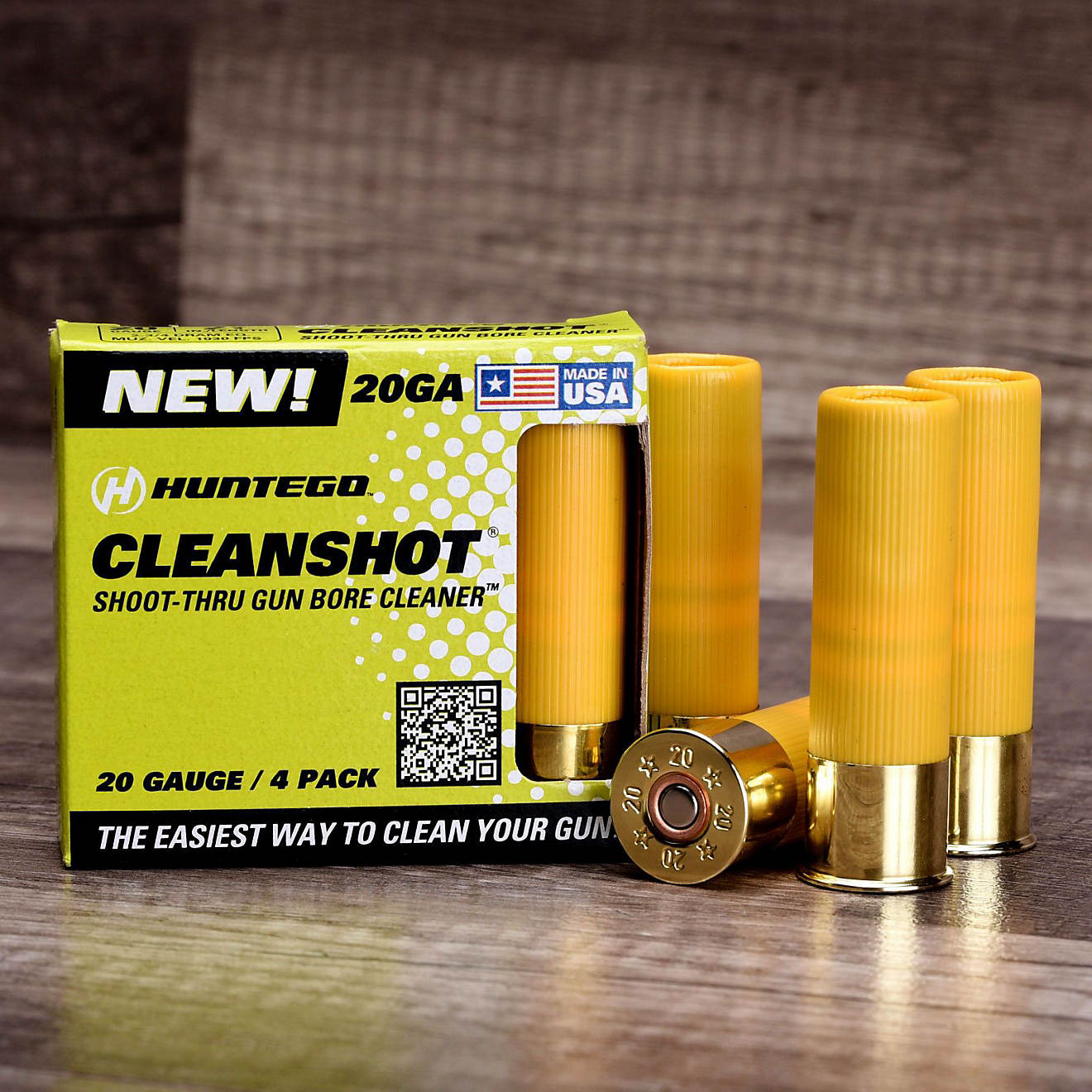 Huntego CleanShot® 20 Gauge Bore Cleaners 4-Pack                                                                                - view number 1